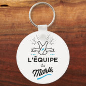 EVG l'équipe du marié Sleutelhanger (Voorkant)