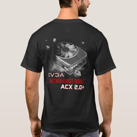 EVGA-enthousiasteling bouwt ACX 2.0+ T-shirt (Achterkant)