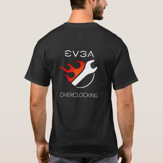 EVGA Overclocking T-shirt (Achterkant)