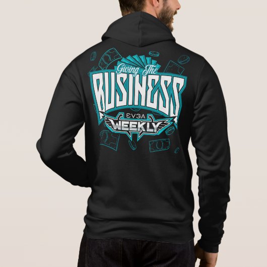 EVGA Weekly GIVING THE BUSINESS Zip Up Hoodie (Achterkant)
