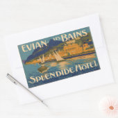 Evian Les Bain Zwitserland Rechthoekige Sticker (Envelop)
