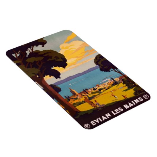  Évian-les-Bains, Rhône-Alpes, Frankrijk - Magneet (Rechterzijde)