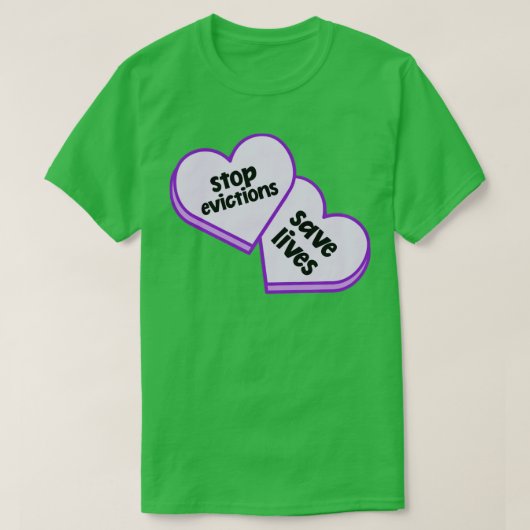 Evicepremiers stoppen met levens redden t-shirt (Design voorkant)