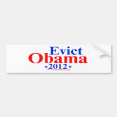 EVICT OBAMA 2012 BUMPERSTICKER (Voorkant)