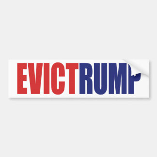 Evict Rump - Impeach President Trump Bumpersticker