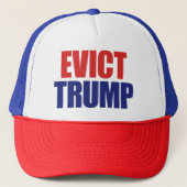 Evict Trump - Impeach President Trump - Anti Trump Trucker Pet (Voorkant)