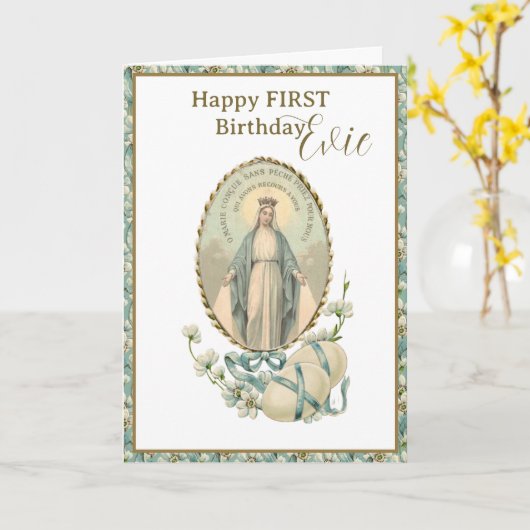 EVIE KAART (Gele Bloem)