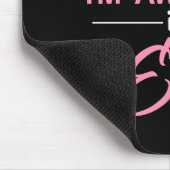 Evie natuurlijk ben ik Geweldige nieuwigheid Muismat (Hoek)