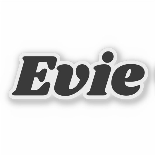 Evie Sticker (Voorkant)