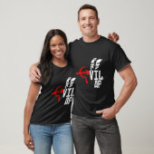 Evil Af Hammer Sickle Grappig Anti-Communistisch S T-shirt (Unisex)