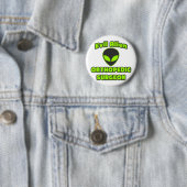Evil Alien Orthopedisch Chirurg Ronde Button 5,7 Cm (In situ)