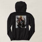 Evil,Angel Hoodie (Design achterkant)