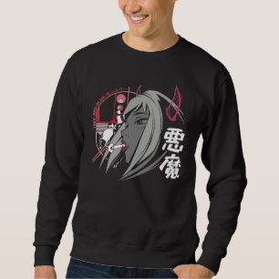 Evil Anime Sad Girl Otaku Japans esthetisch Trui