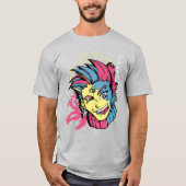 Evil Anime Villain Boy T-shirt (Voorkant)
