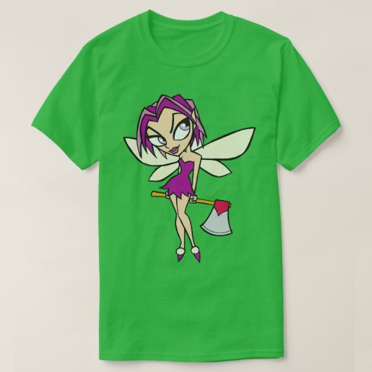 Evil ax fairy 1 t-shirt (Design voorkant)
