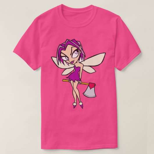 Evil ax fairy t-shirt (Design voorkant)