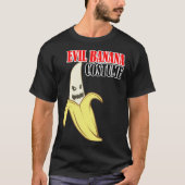 Evil Banana Costume Funny T-shirt (Voorkant)