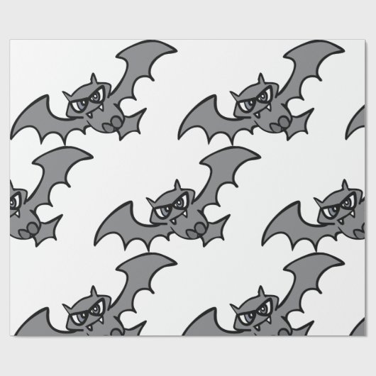 Evil Bat Cadeaupapier (Vlak)