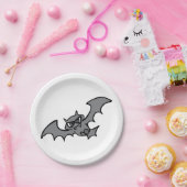 Evil Bat Papieren Bordje (Feest)