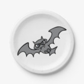 Evil Bat Papieren Bordje (Voorkant)