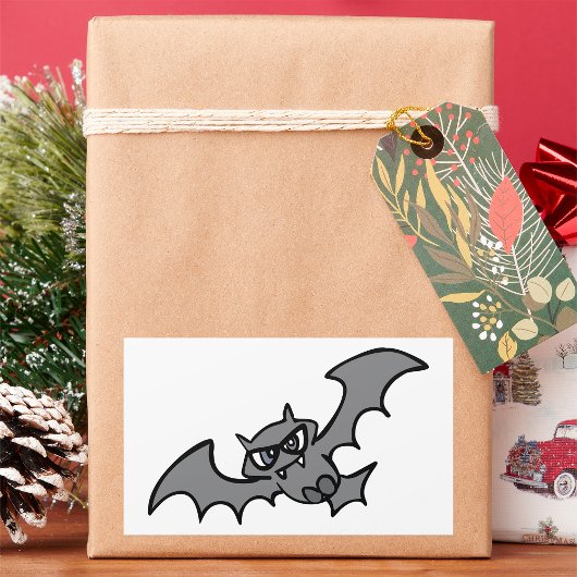 Evil Bat Rechthoekige Sticker