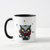 Evil Black Cat Holding Rozen Cool Dark Stars Mok (Links)