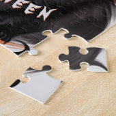 Evil Black Cat Jigsaw Puzzel (Zijkant)