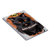 Evil Black Cat Notitieboek (Rechterzijde)