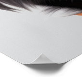 Evil Black Cat Poster doorzichtige achtergrond (Hoek)