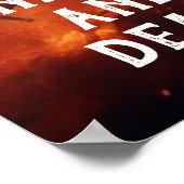 Evil Bleke Paard en Death Rider Poster (Hoek)