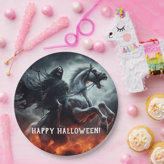 Evil Bord Horse and Death Halloween (Feest)