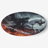 Evil Bord Horse and Death Halloween (Gekanteld)