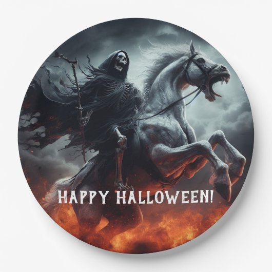 Evil Bord Horse and Death Halloween (Voorkant)