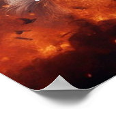 Evil Bord Horse and Death Halloween Poster (Hoek)