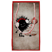 Evil Bug geeft kerstcadeautjes Klein Cadeauzakje (Voorkant)