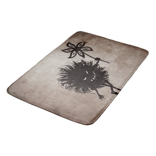 Evil Bug Gives Flower  Badmat (Gekanteld)