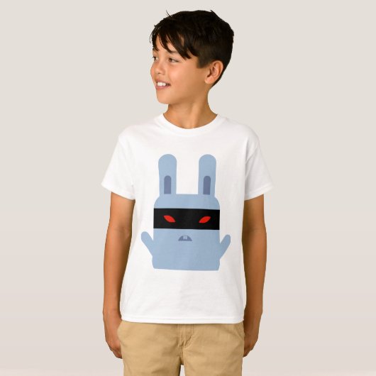 Evil Bunny T-shirt (Voorkant volledig)