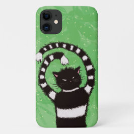 Evil Cat Natuur Lover Case-Mate iPhone Case