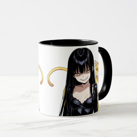 Evil Catlady With Cat Mok (Voorkant rechts)