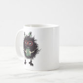 Evil Character Gothic Book Lover Koffiemok (Voorkant links)