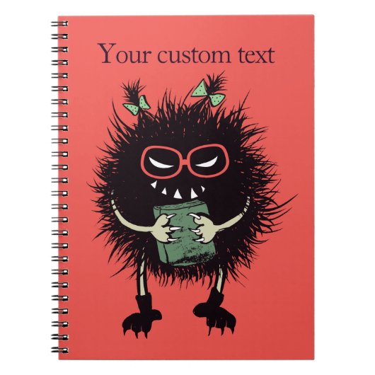 Evil Character Gothic Book Lover Notitieboek (Voorkant)