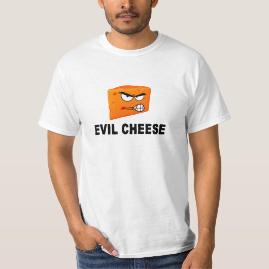 Evil Cheese T-Shirt (Voorkant)