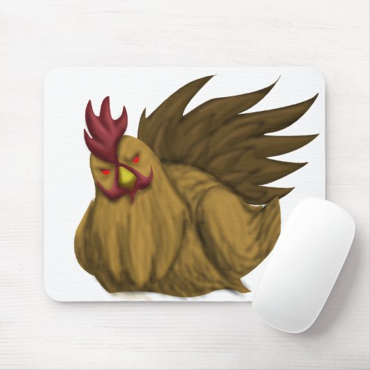 Evil Chicken Mousepad Muismat (Met muis)