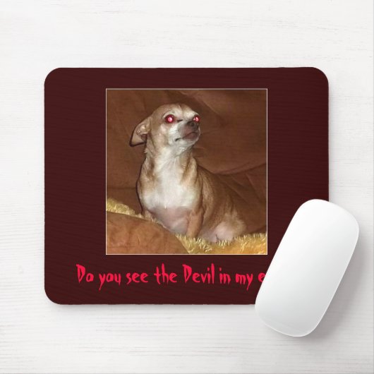 Evil Chihuahua Mousepad Muismat (Met muis)