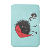 Evil Christmas Bug - Cadeau Badmat (Voorkant Verticaal)