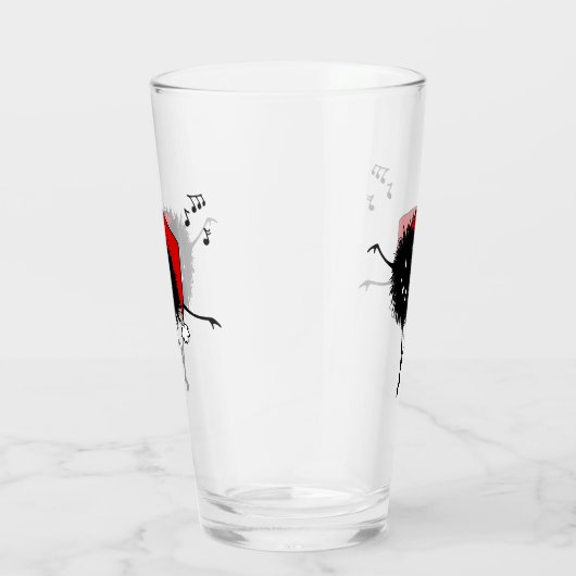 Evil Christmas Bug Glas (Rechts)
