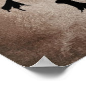 Evil Christmas Bug Met Cadeau - Funny Holiday Poster (Hoek)