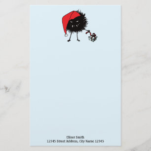 Evil Christmas Bug Uitpakken Cadeau Briefpapier