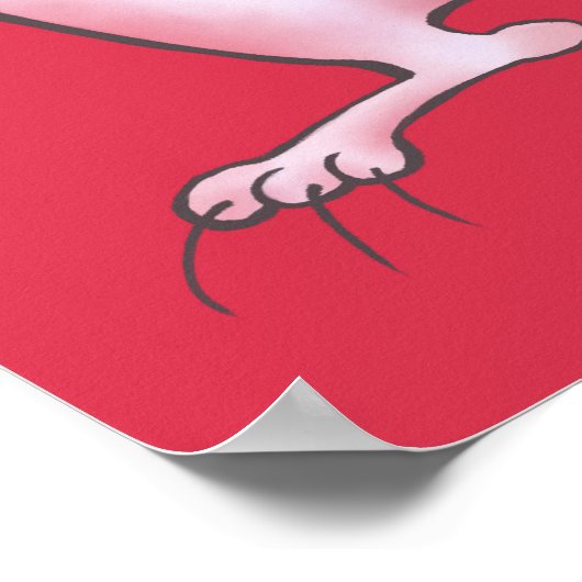 Evil Christmas Cat - Grappige feestdag Poster (Hoek)