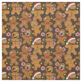 Evil Christmas Horror Film Gingerbread Men Stof (Swatch)